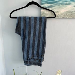 BDG (Urban Outfitters) Men’s Stripped Straight Cropped Jeans Size 32W